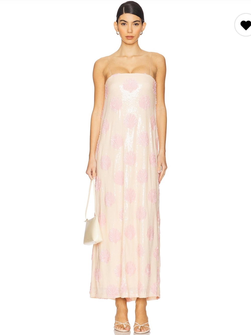 Show me your mumu lizzy midi dress in shell sequins - Picture 3 of 9